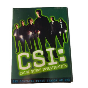 𝅺⭐️ 3/$25 ⭐️ CSI Complete First Season DVD $10